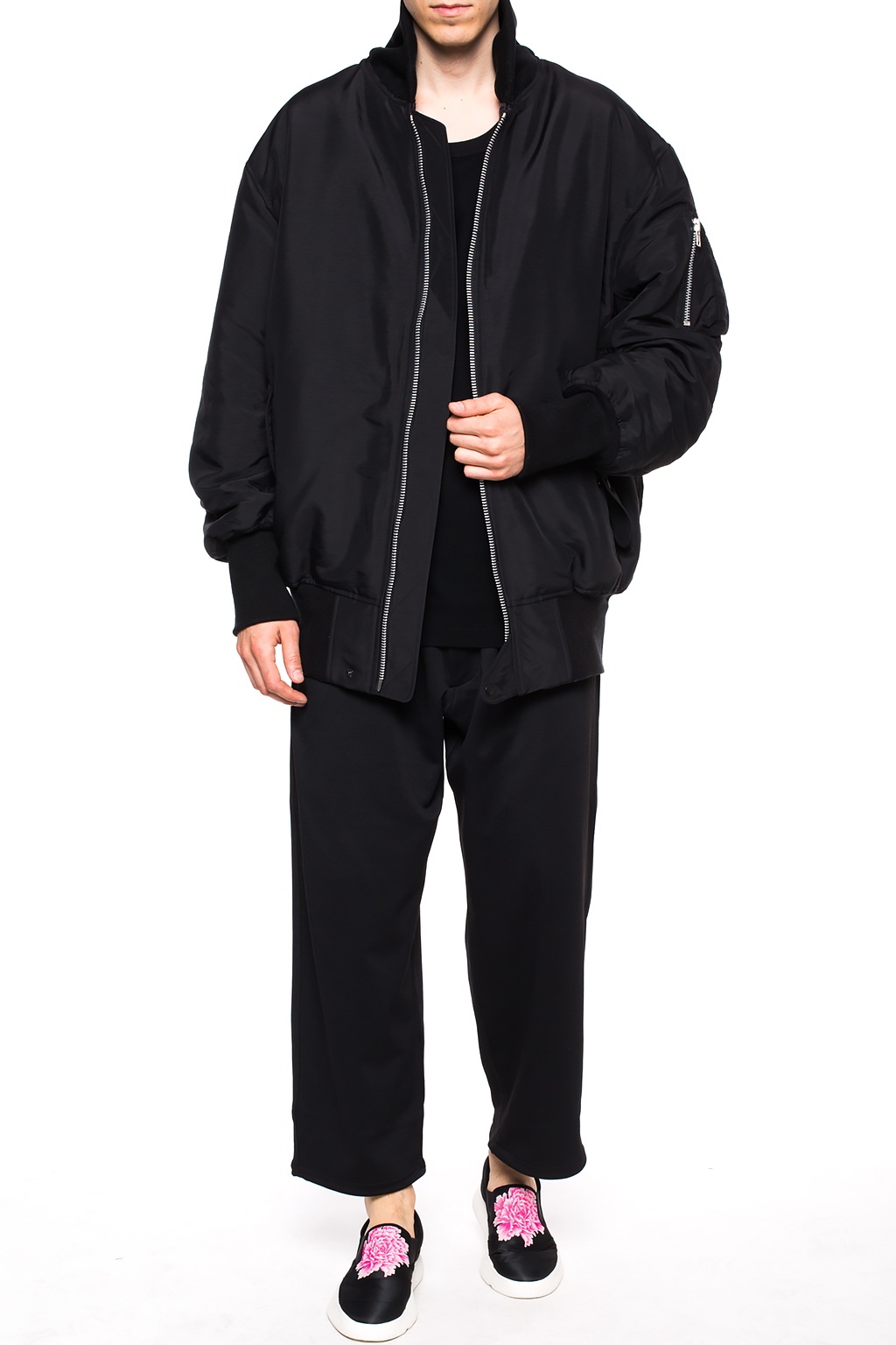 Y-3 Yohji Yamamoto Reversible bomber jacket | Men's Clothing | Vitkac